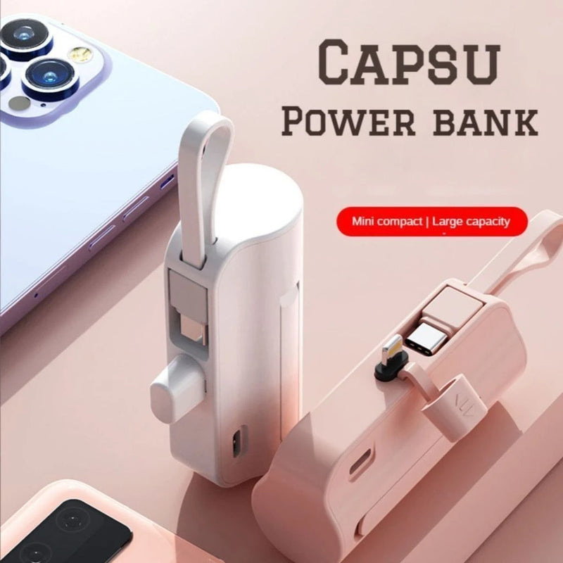 Mini carregador portatil power bank para celular IPNHONE Samsung Xiaomi